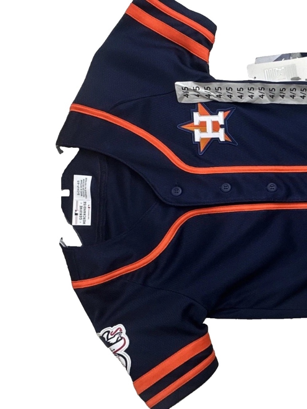 OS MLB YOUTH JERSEY HOUSTON ASTROS AL SIZE S(4/5) NWT